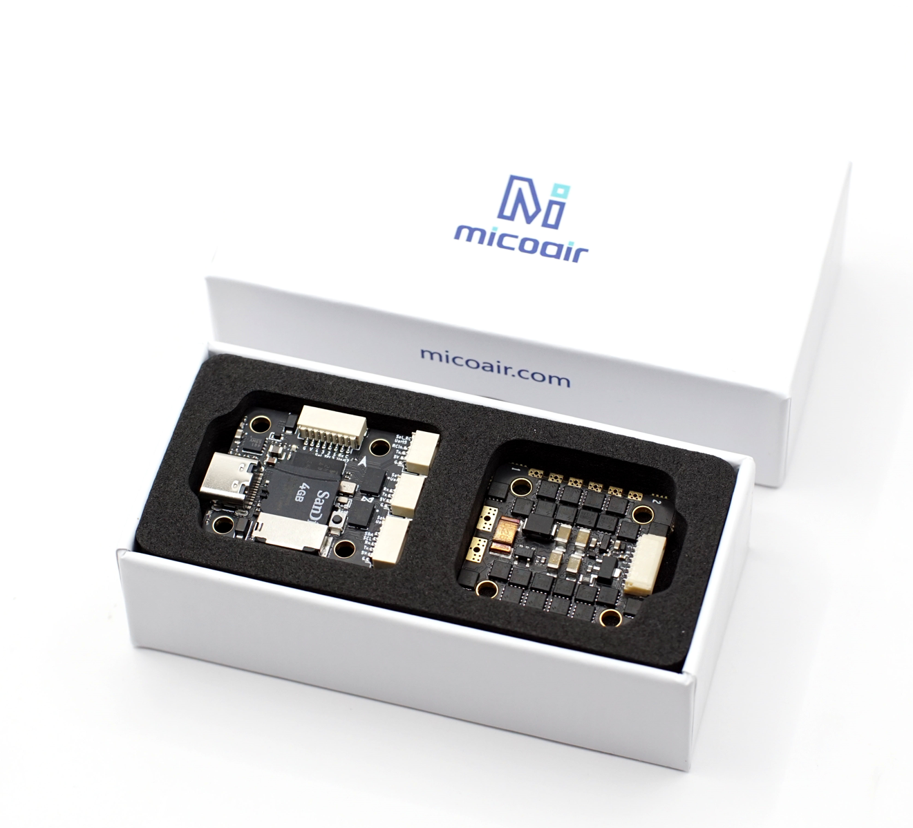 Back of the NxtPX4v2 flight controller