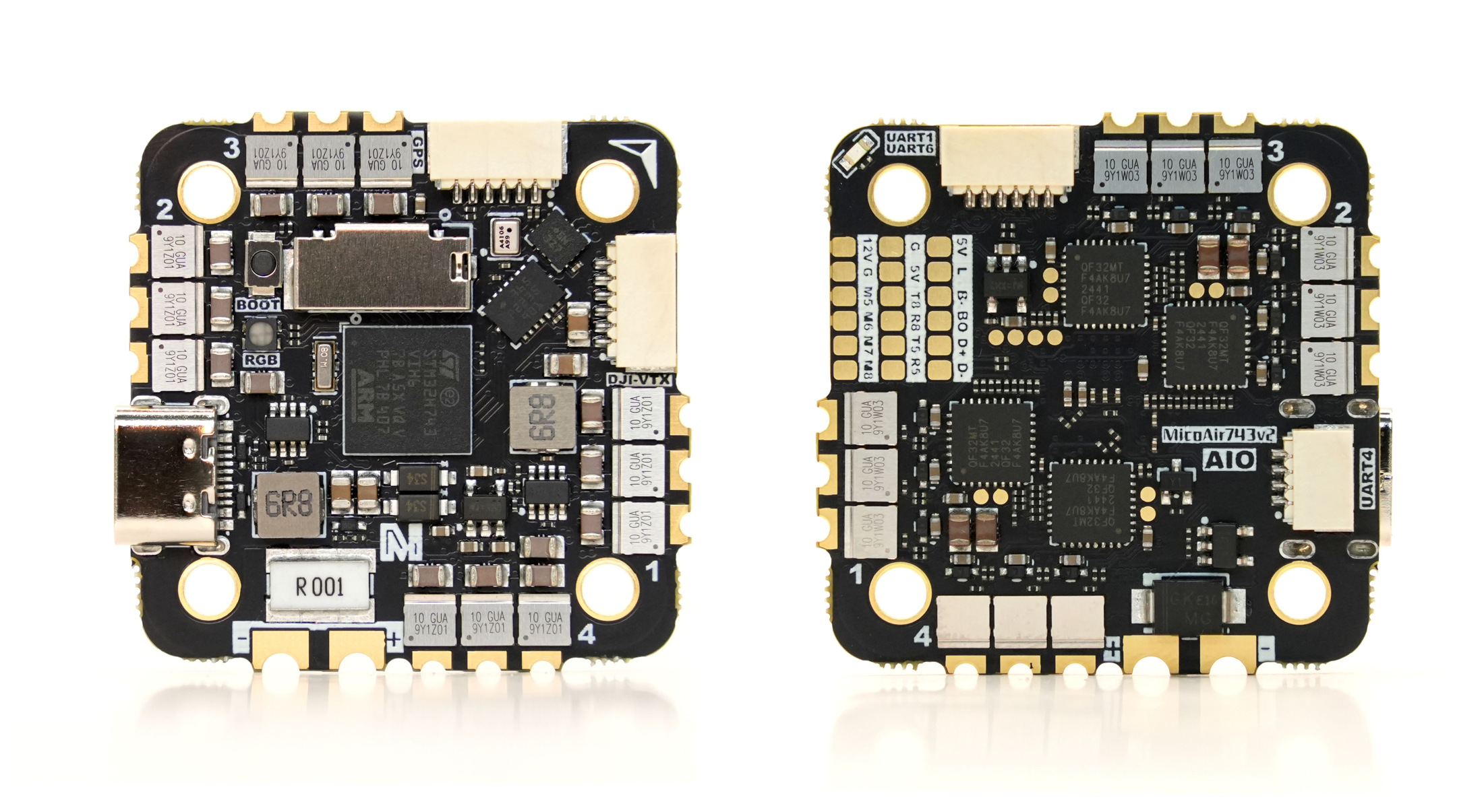 MicoAir743v2-AIO-45A all-in-one flight controller