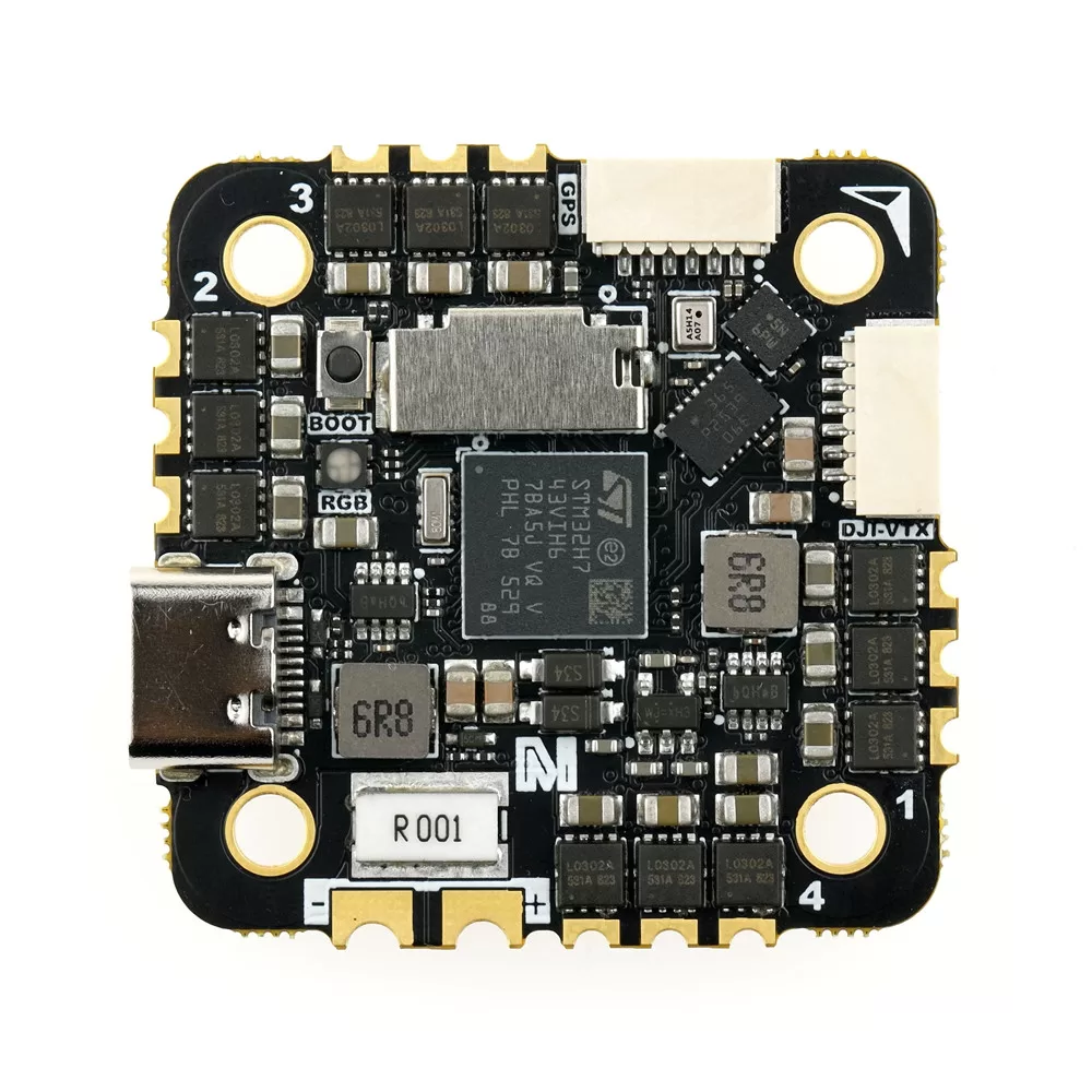 MicoAir743v2-AIO-35A – Hardwareansicht